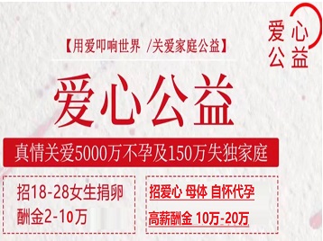 雨山捐卵助孕生子 爱心志愿者招募